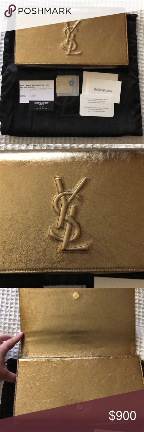 ysl bdj clutch size|Quality of YSL Belle Du Jour Clutch .